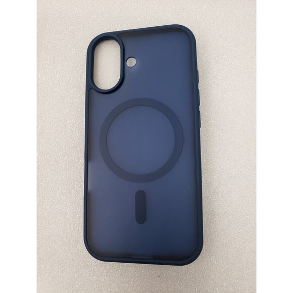 Supfine Phone Case for iPhone 16 Regular. Blue. Shockproof Magnetic Protective - Picture 2 of 11